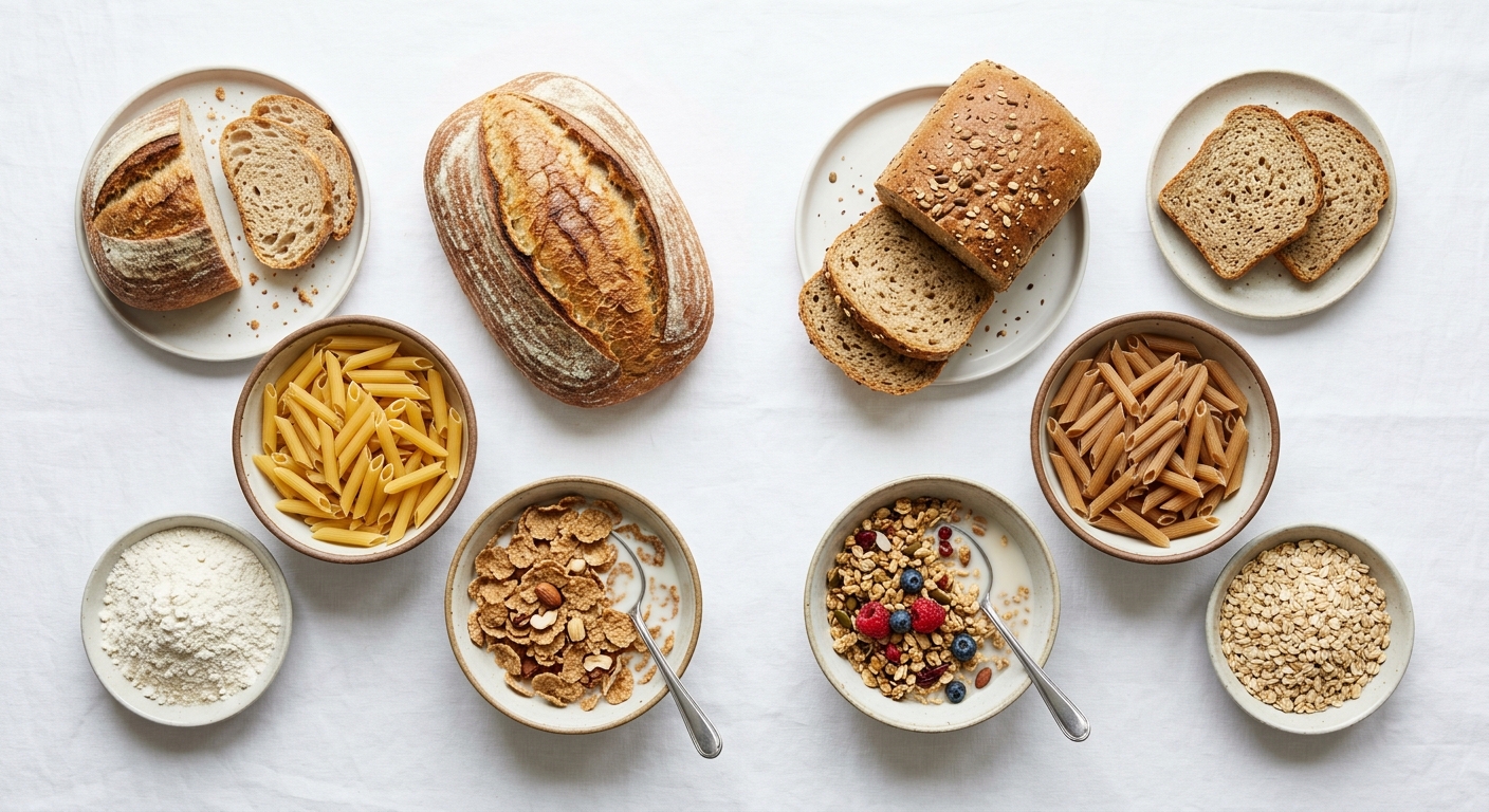 Gluten i maten: vad det är och var du hittar det