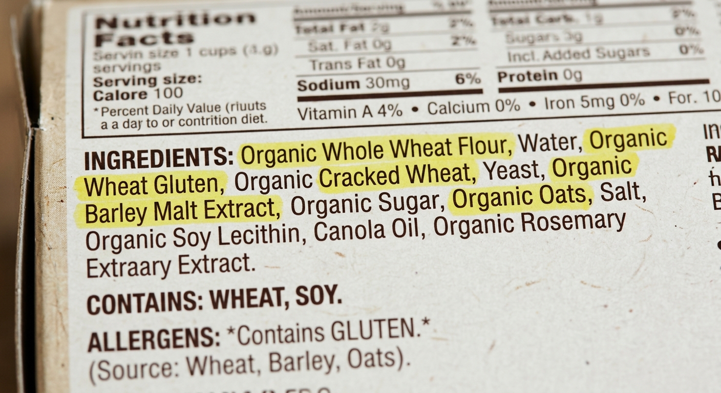 Gluten i maten: vad det är och var du hittar det